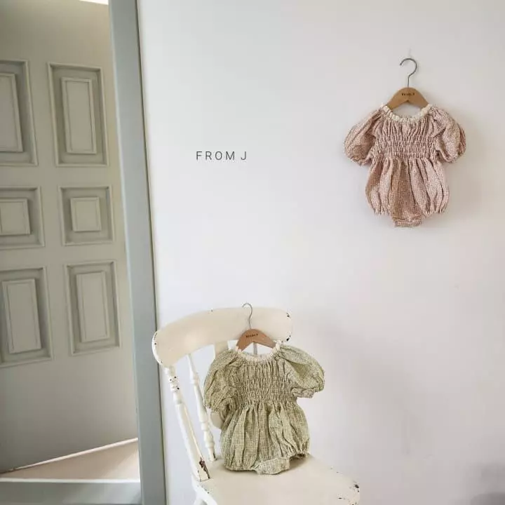 From J - Korean Baby Fashion - #onlinebabyboutique - Flower Embrodiery Bodysuit - 11