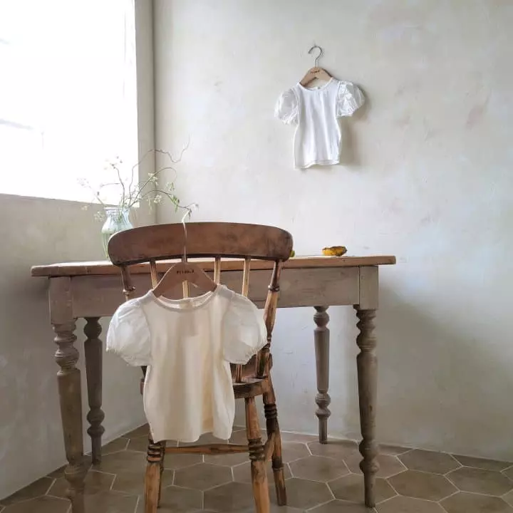 From J - Korean Baby Fashion - #babywear - Bebe Shirring Tee - 4