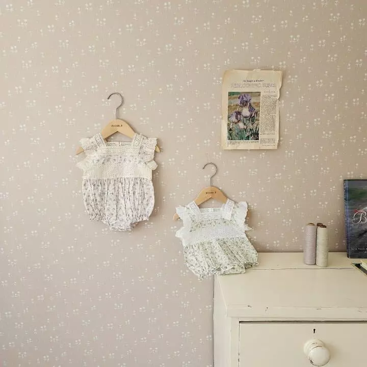 From J - Korean Baby Fashion - #onlinebabyshop - Jenny Lace Bodysuit