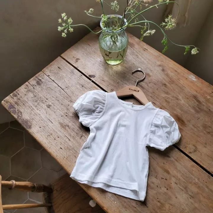 From J - Korean Baby Fashion - #onlinebabyshop - Bebe Shirring Tee - 5