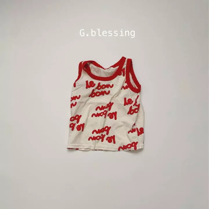 G Flower - Korean Children Fashion - #childrensboutique - Born Piping Sleeveless - 2