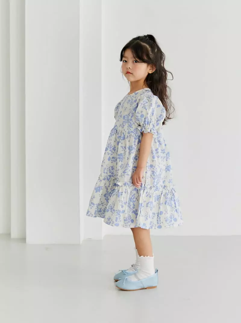 Ggomare - Korean Children Fashion - #childofig - Baby Flower One-piece - 5