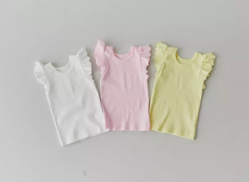 Ggomare - Korean Children Fashion - #childrensboutique - Frill Sleeveless - 10