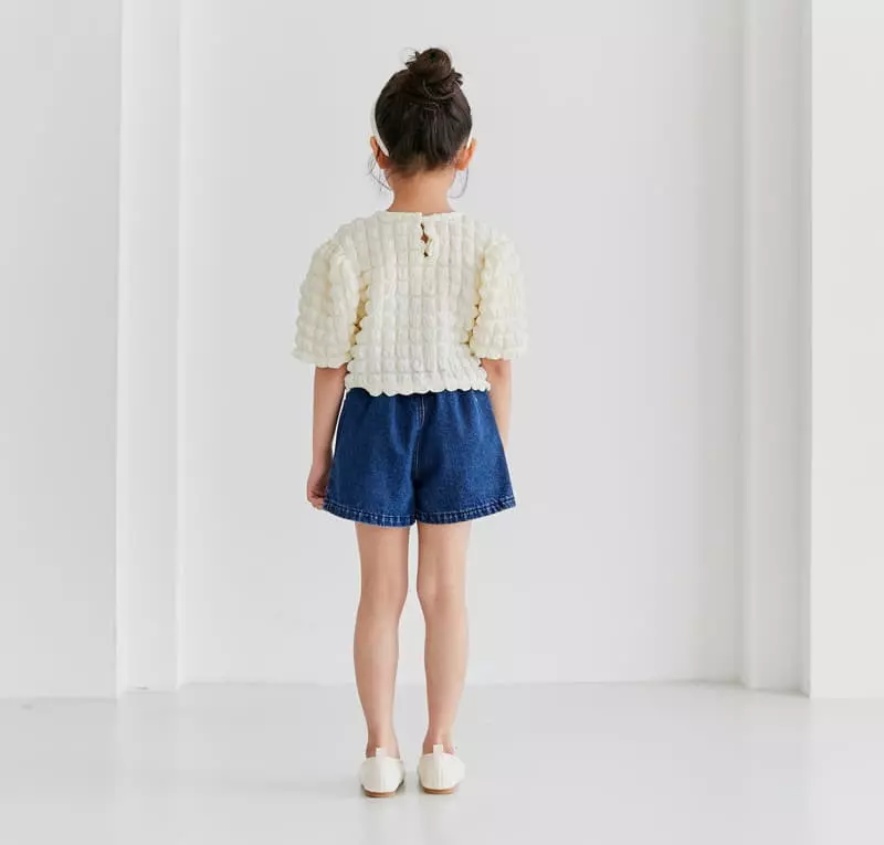 Ggomare - Korean Children Fashion - #childrensboutique - Crop Mayo Blouse - 7