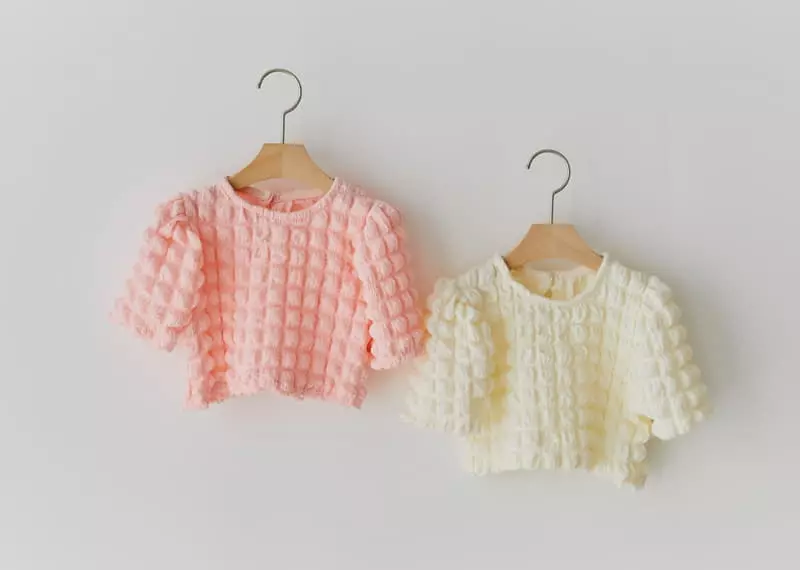 Ggomare - Korean Children Fashion - #discoveringself - Crop Mayo Blouse - 9