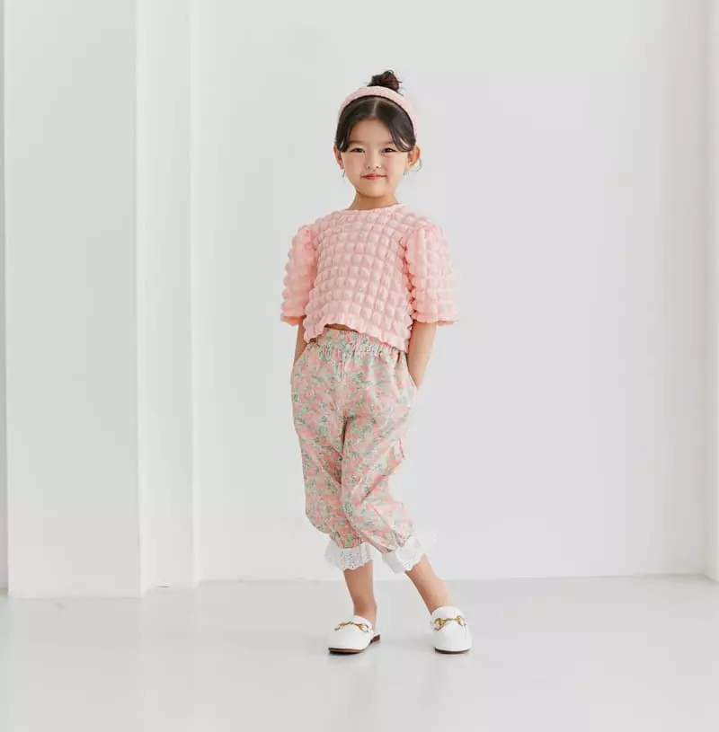 Ggomare - Korean Children Fashion - #kidsshorts - Crop Mayo Blouse - 11