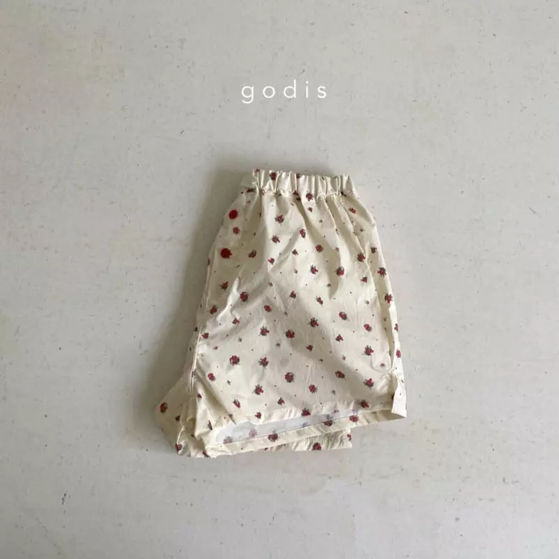 Godis - Korean Children Fashion - #kidsshorts - Flower Shorts - 6