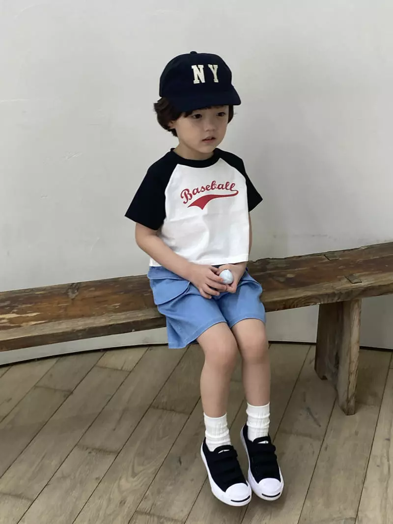 Green Tomato - Korean Children Fashion - #Kfashion4kids - Baseball Tee - 3
