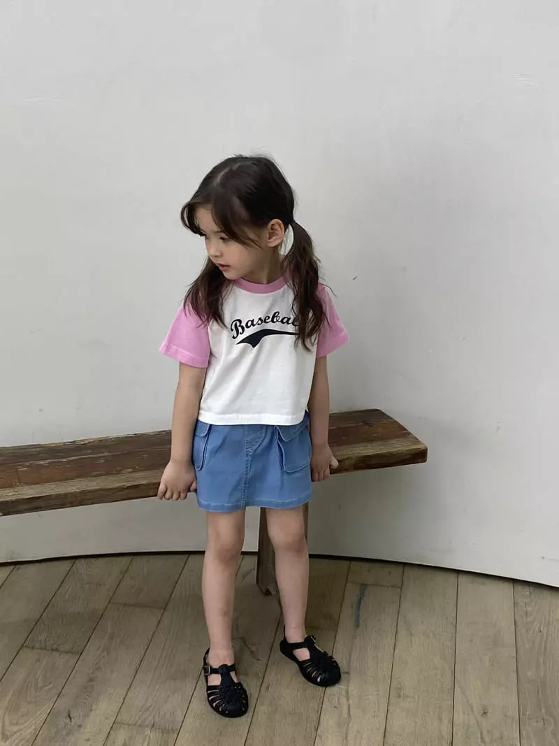 Green Tomato - Korean Children Fashion - #childofig - Baseball Tee - 8