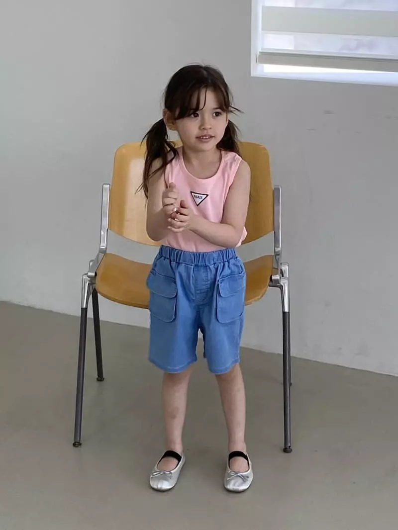 Green Tomato - Korean Children Fashion - #fashionkids - Pocket Jeans - 2