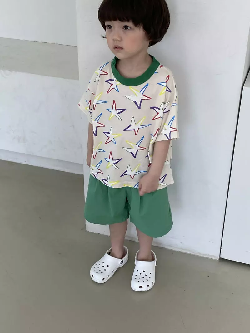 Green Tomato - Korean Children Fashion - #fashionkids - Wrinkle Shorts - 2