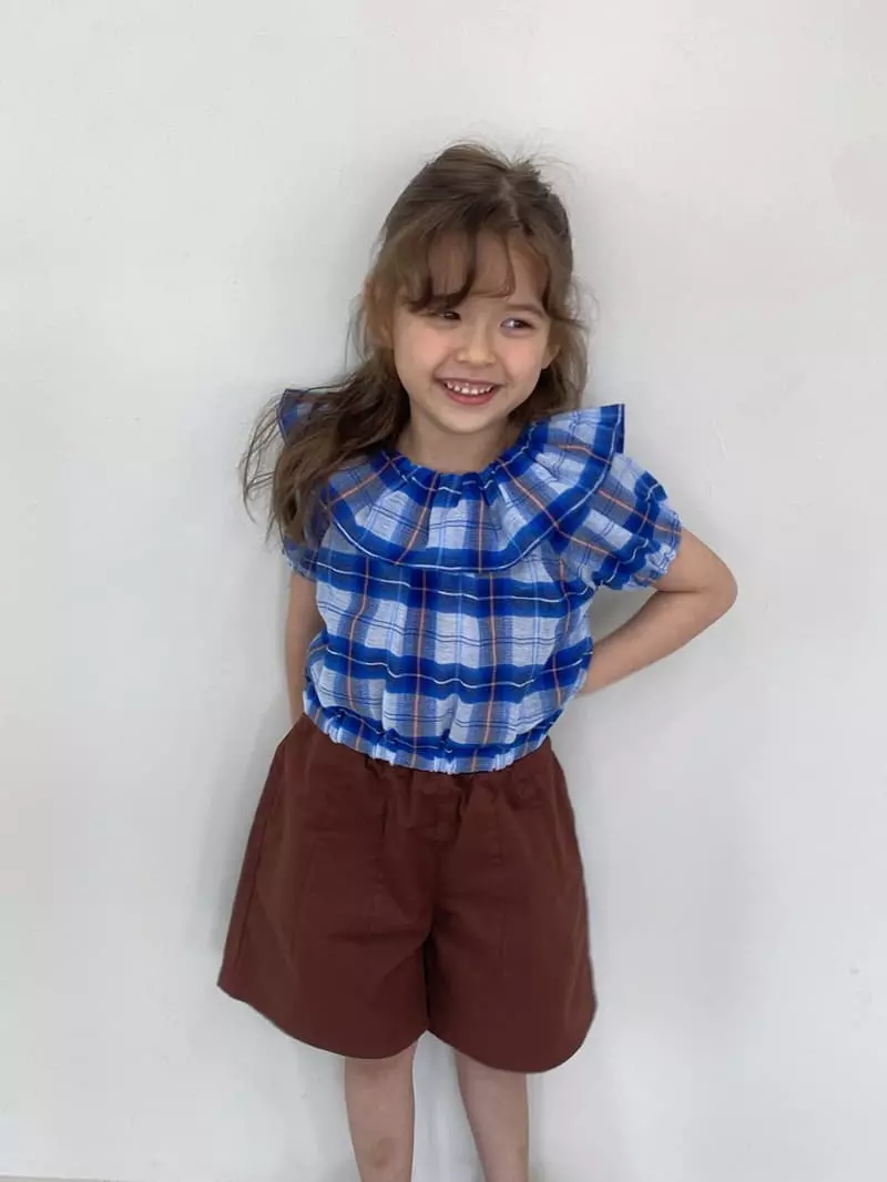 Green Tomato - Korean Children Fashion - #kidsshorts - Dart Shorts