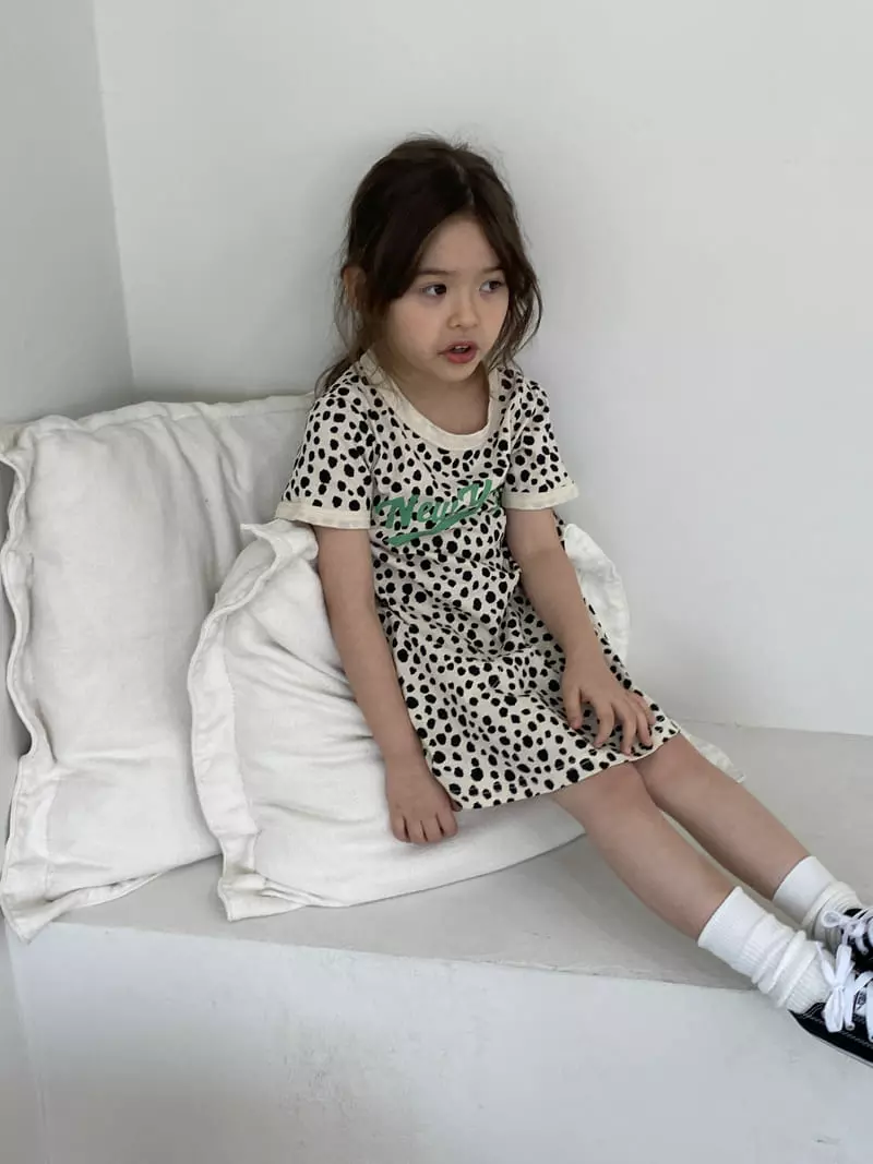Green Tomato - Korean Children Fashion - #kidsshorts - Dalmasian One-piece - 2