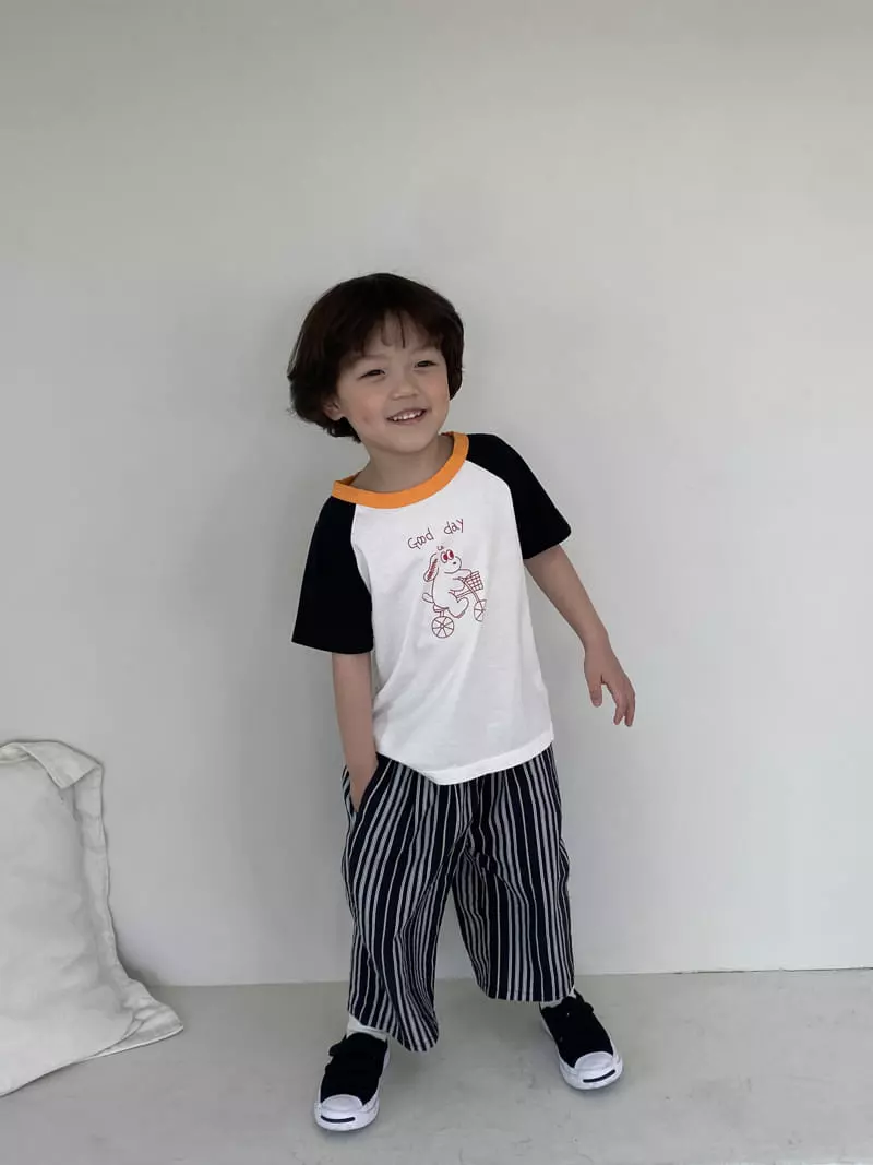 Green Tomato - Korean Children Fashion - #magicofchildhood - Stripes Pants - 6
