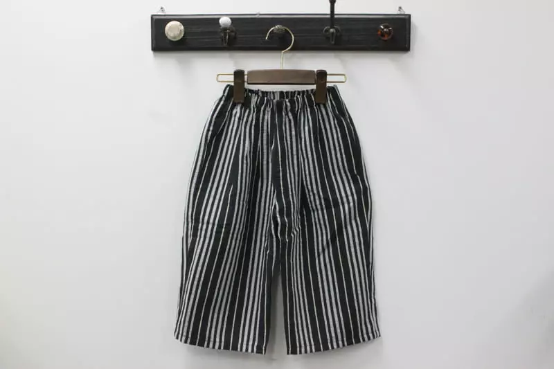 Green Tomato - Korean Children Fashion - #minifashionista - Stripes Pants - 7