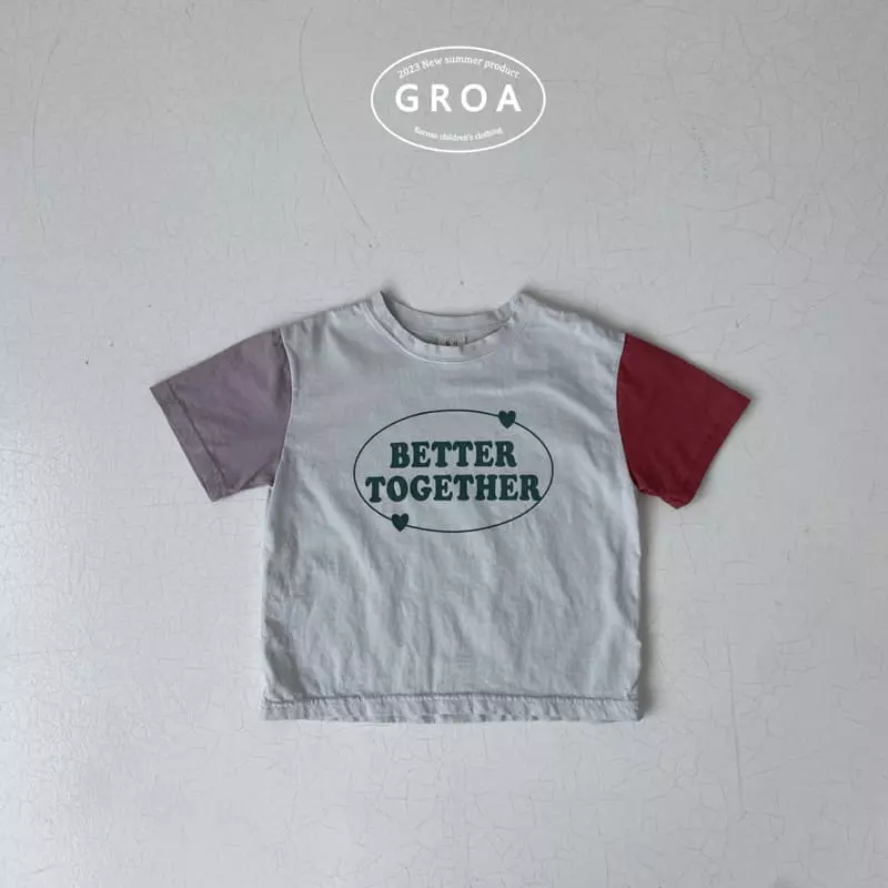 Groa - Korean Children Fashion - #Kfashion4kids - Together Tee - 2