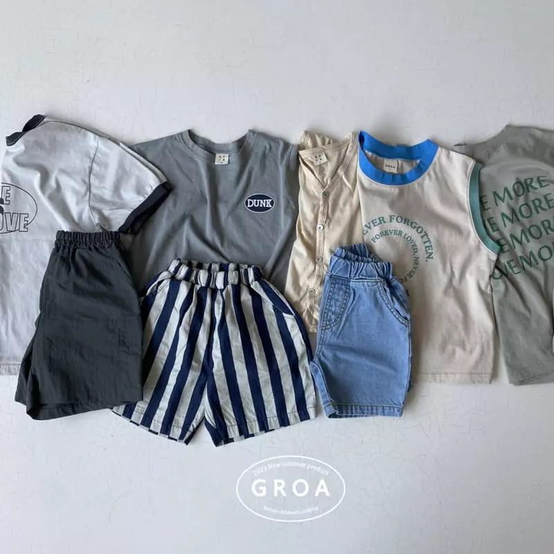 Groa - Korean Children Fashion - #childofig - Foever Sleeveless Tee - 5