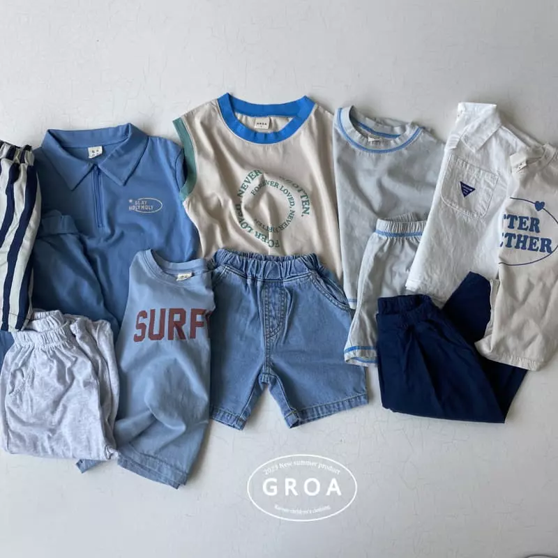 Groa - Korean Children Fashion - #childofig - Foever Sleeveless Tee - 6