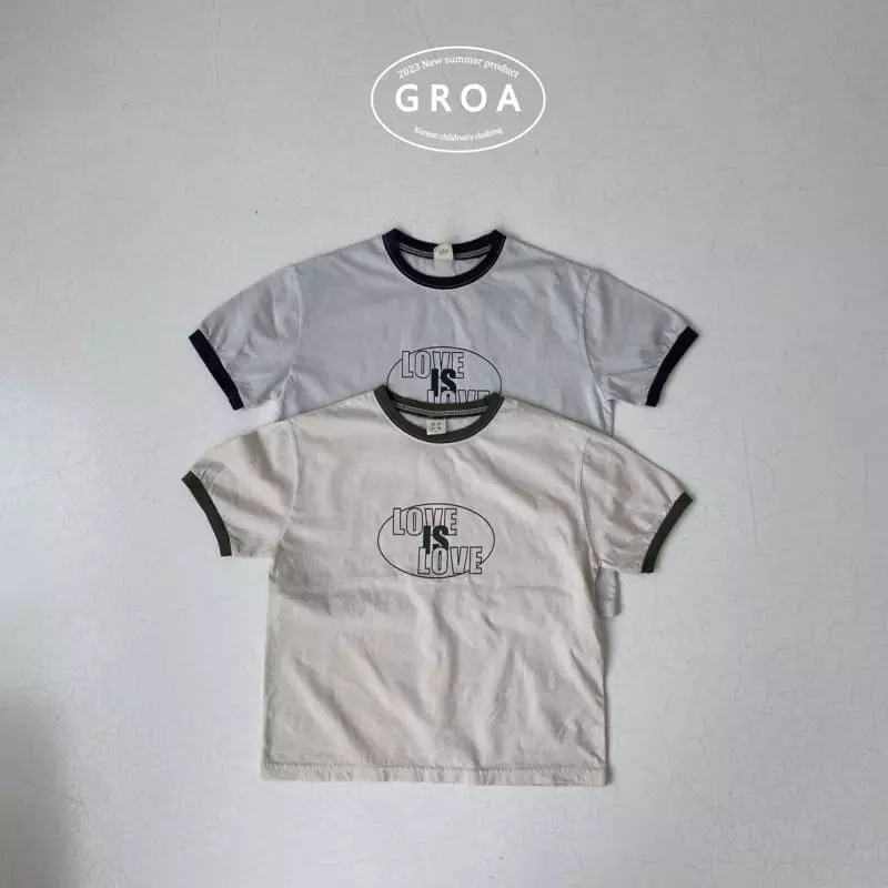Groa - Korean Children Fashion - #childofig - Love Is Tee - 3