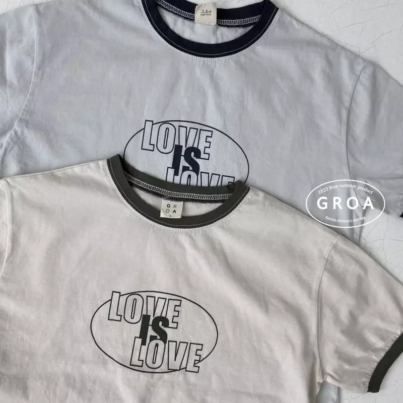 Groa - Korean Children Fashion - #childofig - Love Is Tee - 4