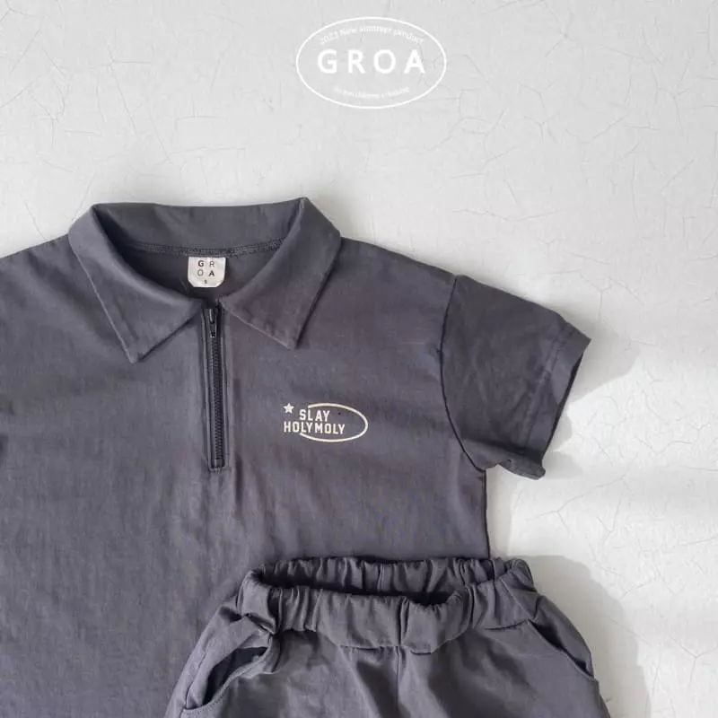 Groa - Korean Children Fashion - #kidsshorts - Holly Molly Top Bottom Set - 4