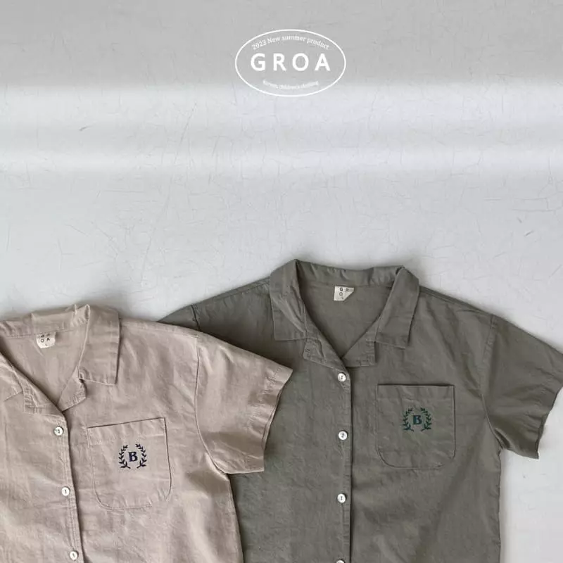 Groa - Korean Children Fashion - #kidzfashiontrend - B Linen Top Bottom Set - 7