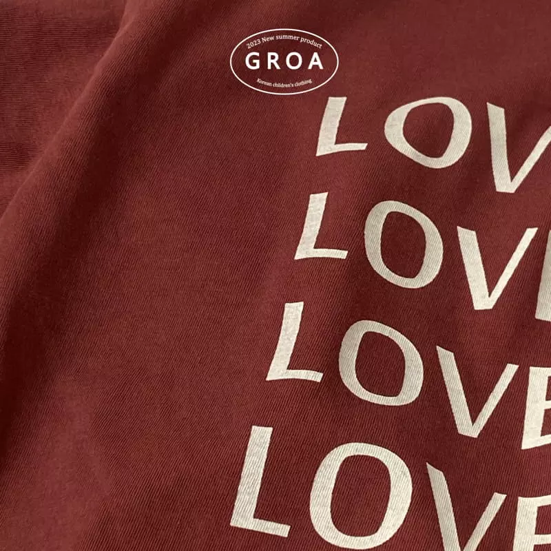 Groa - Korean Children Fashion - #littlefashionista - Love More Tee - 11