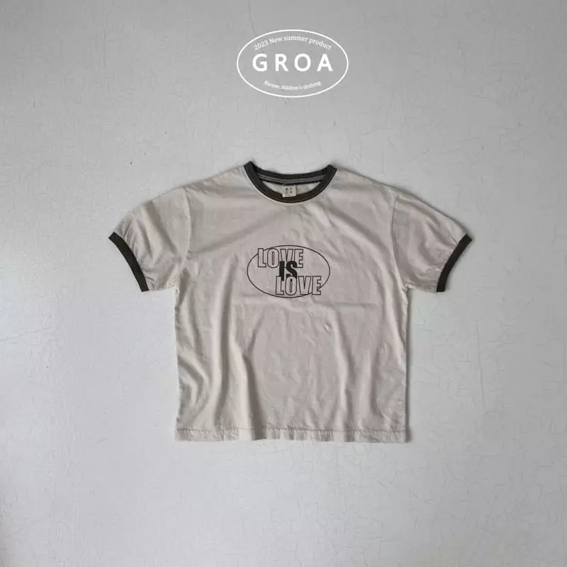 Groa - Korean Children Fashion - #minifashionista - Love Is Tee