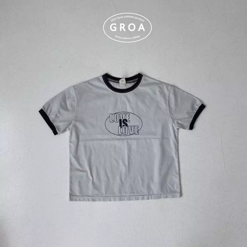 Groa - Korean Children Fashion - #prettylittlegirls - Love Is Tee - 2