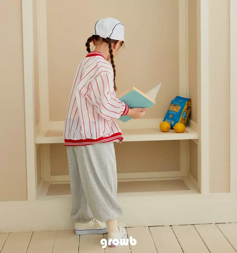Grow B - Korean Children Fashion - #Kfashion4kids - Base Ball Jumper - 2