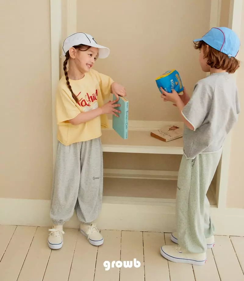 Grow B - Korean Children Fashion - #childofig - Oreo Pants - 9