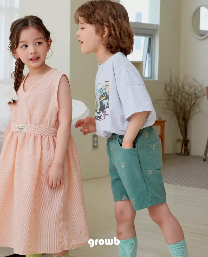 Grow B - Korean Children Fashion - #childofig - Fancy One-piece - 7