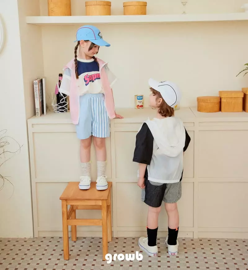 Grow B - Korean Children Fashion - #littlefashionista - Unique Pants - 7
