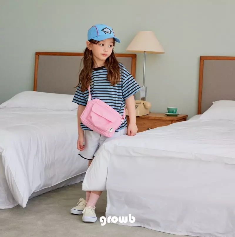 Grow B - Korean Children Fashion - #minifashionista - Indigo Tee - 2
