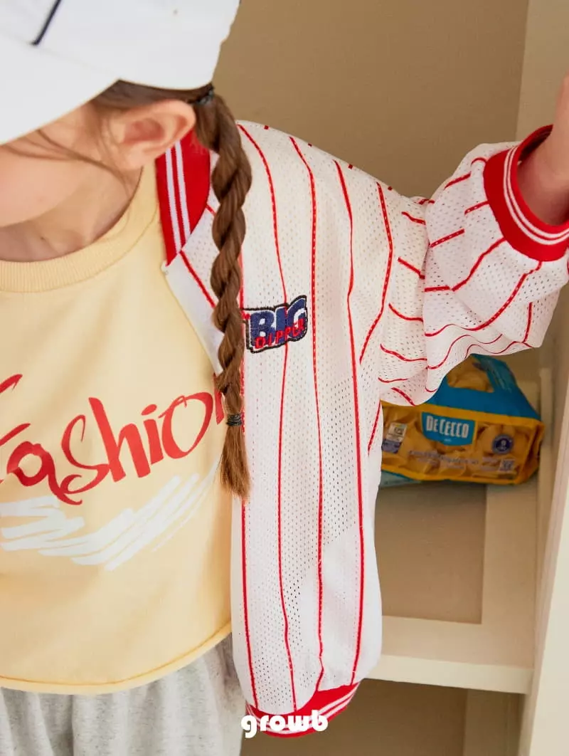 Grow B - Korean Children Fashion - #toddlerclothing - Base Ball Jumper - 8