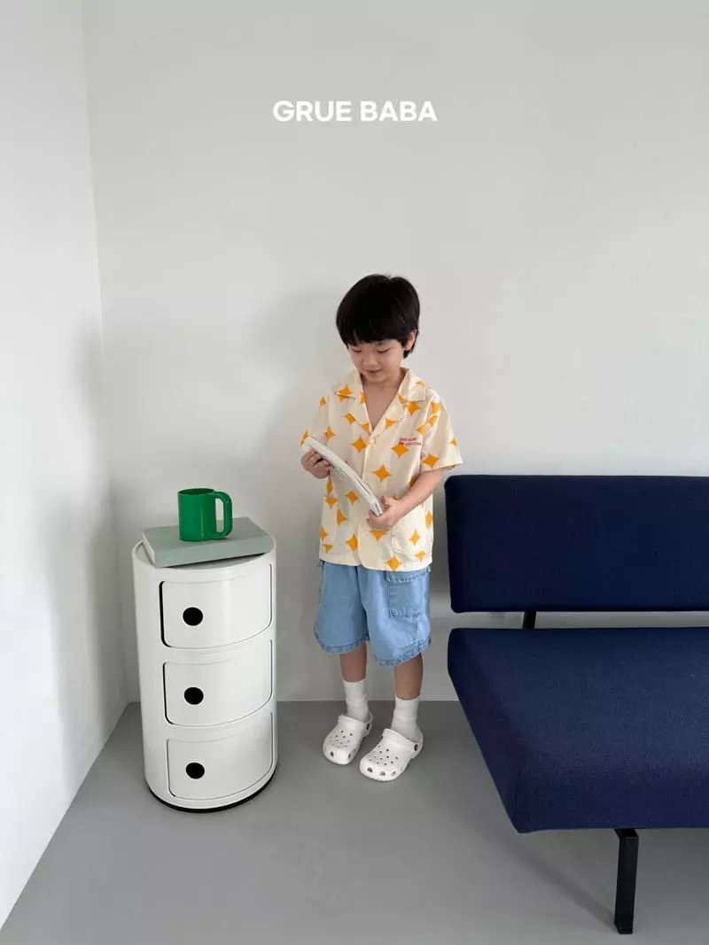 Grue Baba - Korean Children Fashion - #childrensboutique - Shiny Shirt - 7