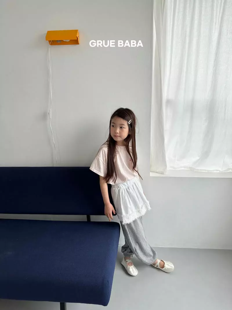Grue Baba - Korean Children Fashion - #littlefashionista - Cream Pants