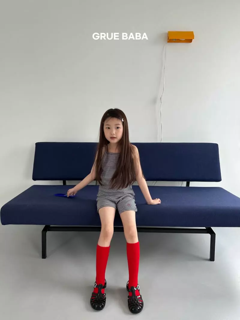 Grue Baba - Korean Children Fashion - #minifashionista - Love Sleeveless - 11