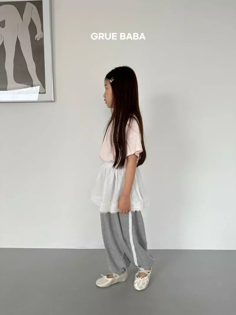 Grue Baba - Korean Children Fashion - #todddlerfashion - Cream Pants - 5