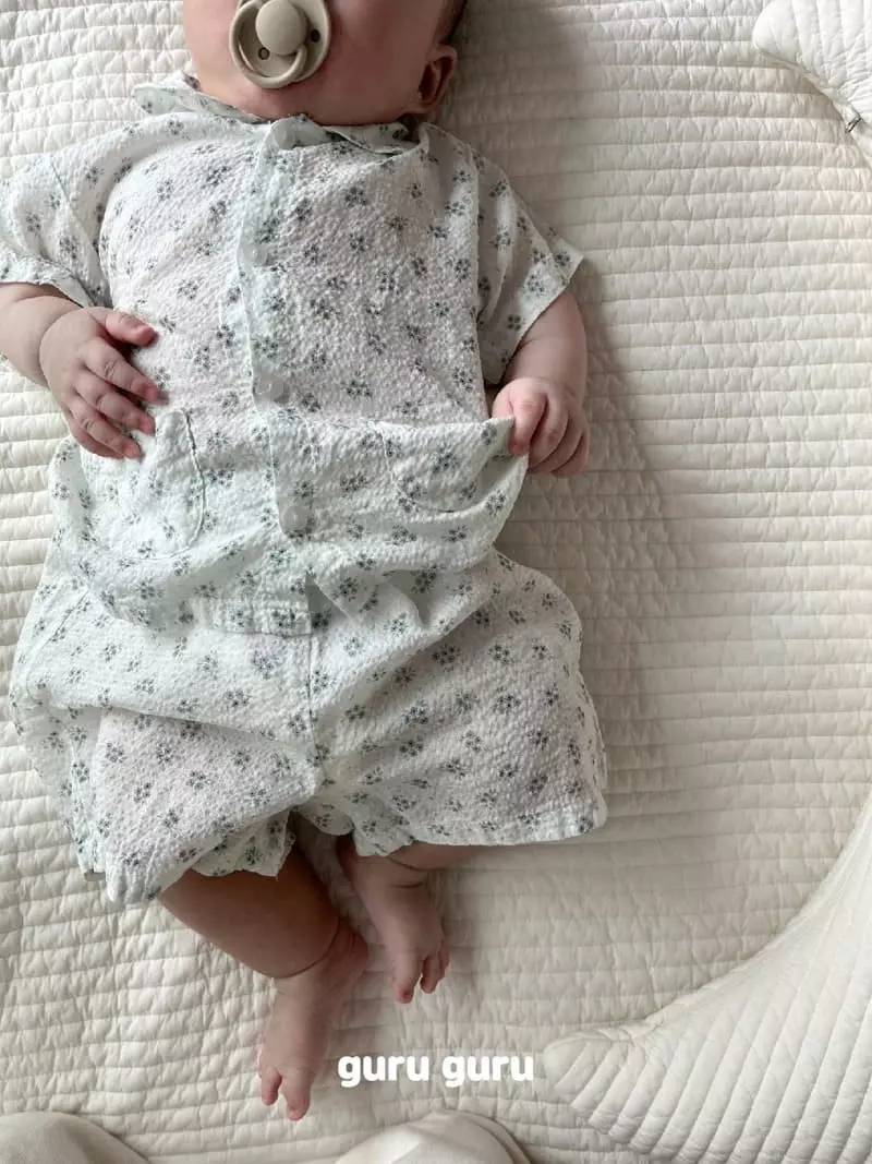 Guru Guru - Korean Baby Fashion - #babyboutiqueclothing - Jamjam Top Bottom Set - 12