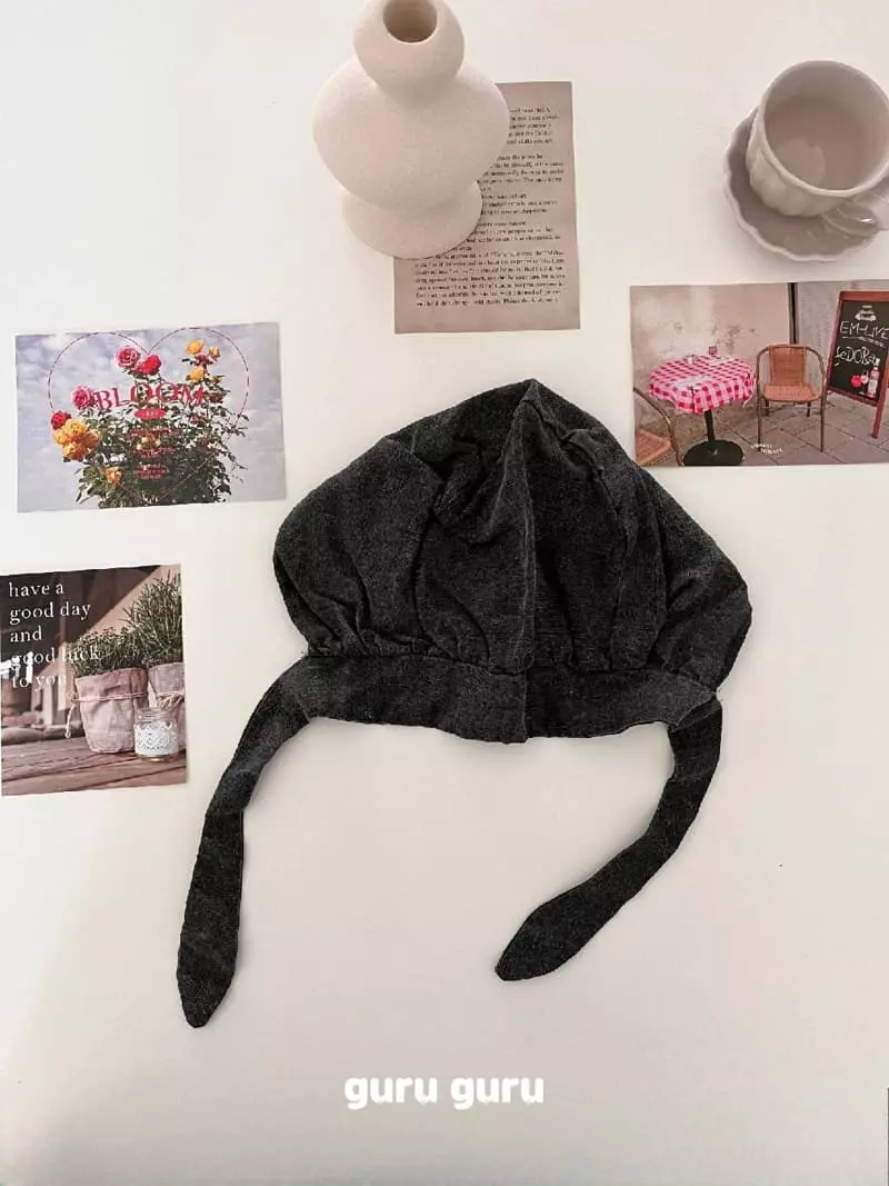 Guru Guru - Korean Baby Fashion - #babygirlfashion - Linen Bonnet - 2