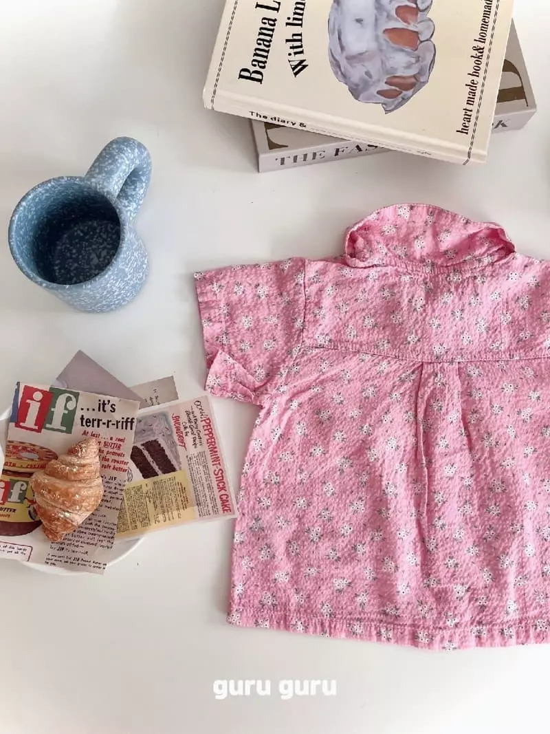 Guru Guru - Korean Baby Fashion - #babyoninstagram - Jamjam Top Bottom Set - 4