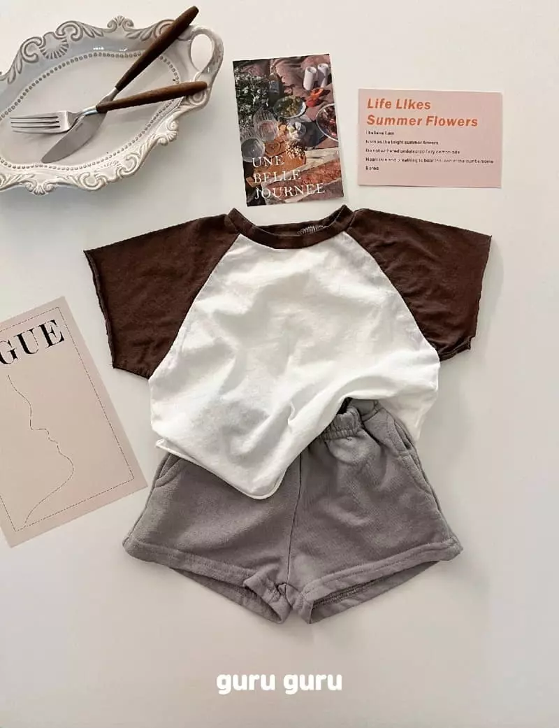 Guru Guru - Korean Baby Fashion - #babyoutfit - Sissor Tee - 8
