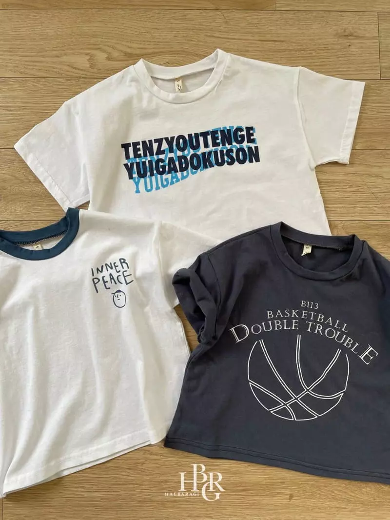 Haebaragi - Korean Children Fashion - #childofig - Peace Color Tee - 12