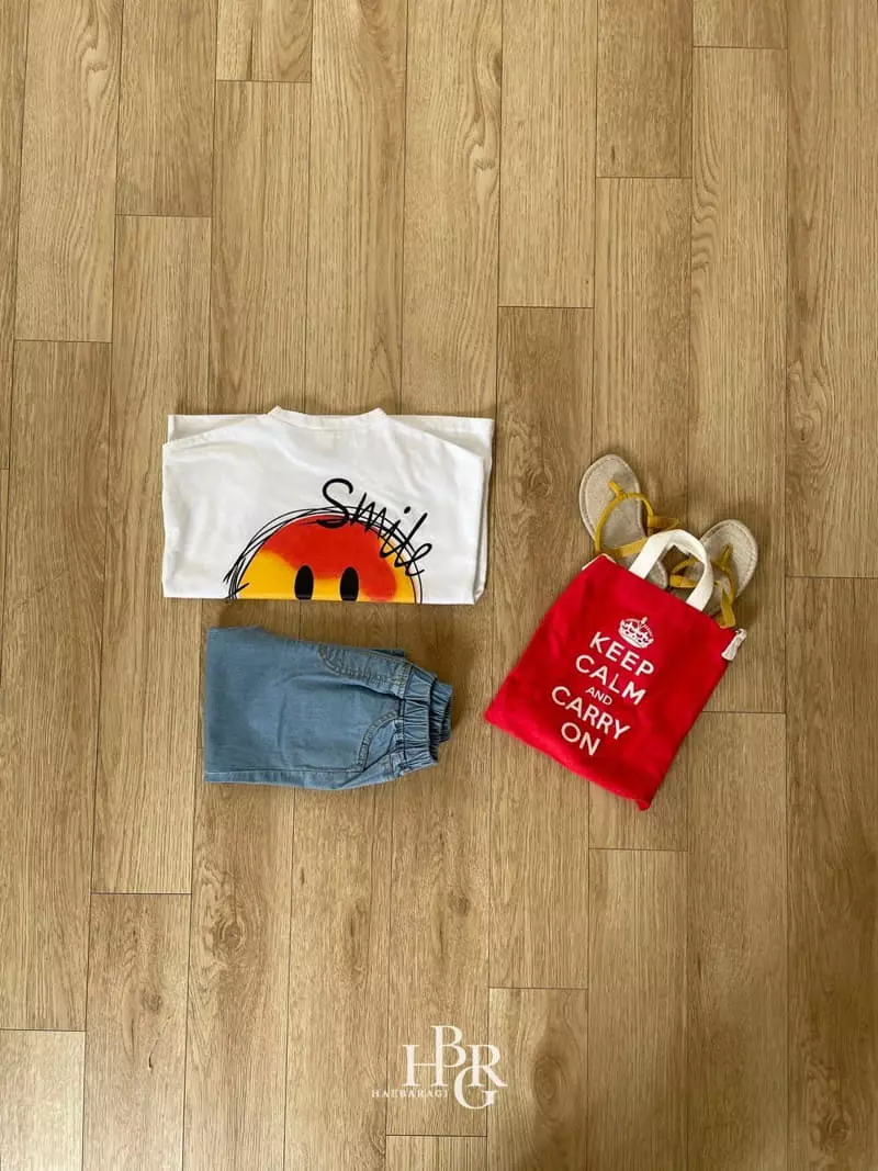 Haebaragi - Korean Children Fashion - #childofig - Smile Tee - 7