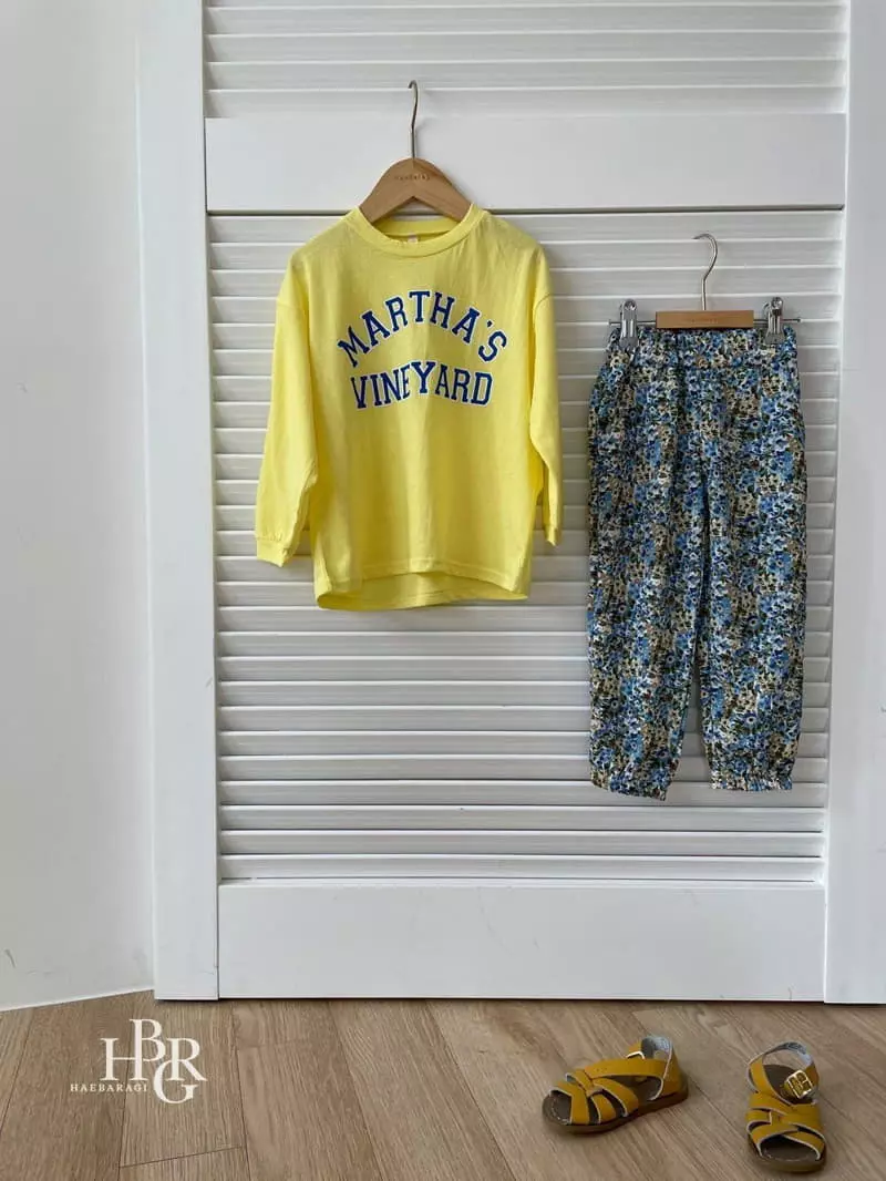 Haebaragi - Korean Children Fashion - #childrensboutique - Flower Pants - 8