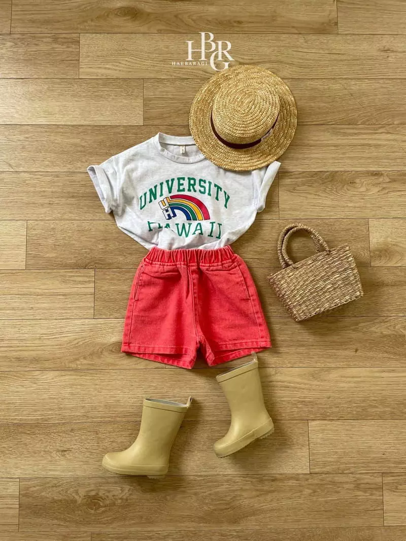 Haebaragi - Korean Children Fashion - #kidsstore - Pigment Pants - 8