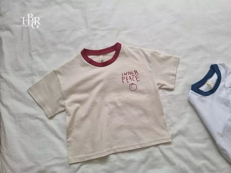 Haebaragi - Korean Children Fashion - #kidsstore - Peace Color Tee - 5