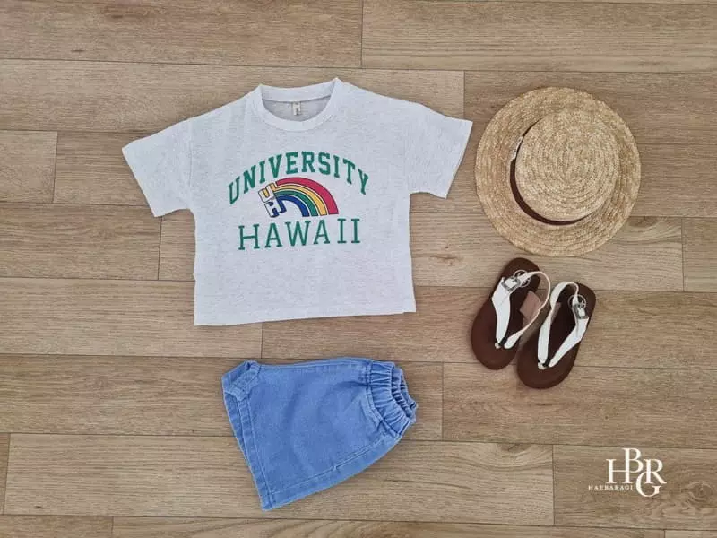 Haebaragi - Korean Children Fashion - #kidsstore - Hawai Tee - 4