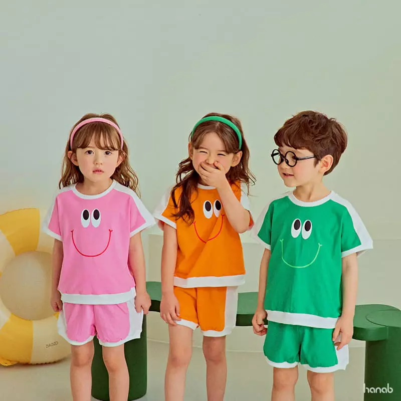 Hanab - Korean Children Fashion - #prettylittlegirls - Three Top Bottom Set - 9